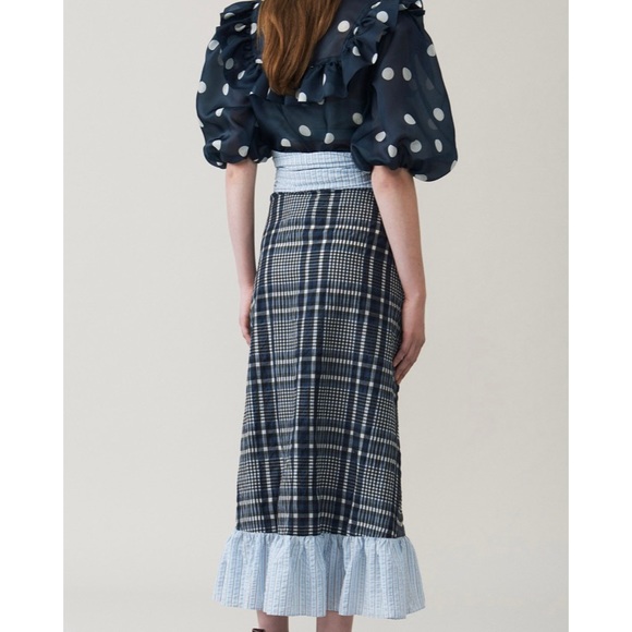 Ganni wrap skirt in size 36. - Picture 5 of 7